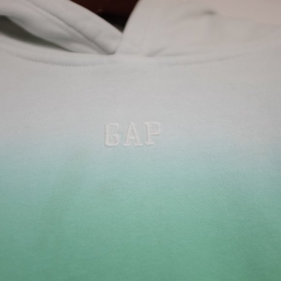 COPY - GAP Boy Northern light Dip-Dye gradient hoodie - Picture 3 of 5